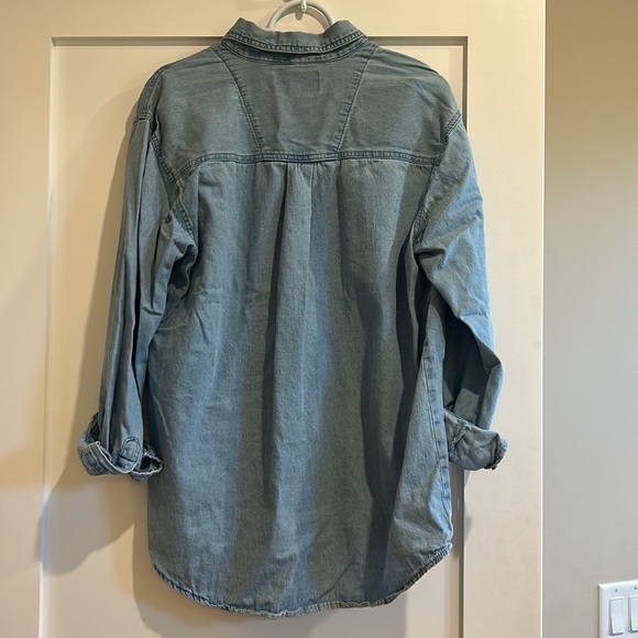 Vintage Unisex Wrangler Denim Overshirt - Picture 5 of 5